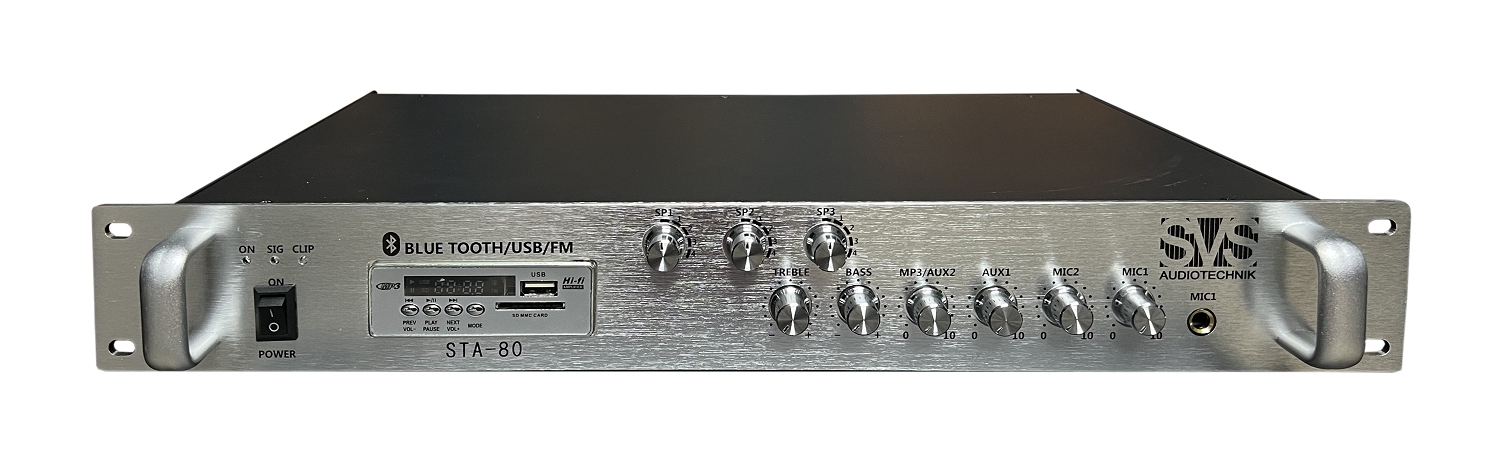 SVS Audiotechnik STA-80 Микшер-усилитель для систем Public Address в Пласте