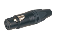 XLR Female (мама) Разъем в Пласте