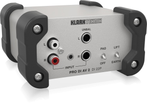 Klark Teknik DI 22P пассивный стерео директ-бокс в Пласте