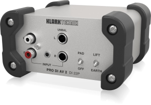 Klark Teknik DI 22P пассивный стерео директ-бокс в Пласте