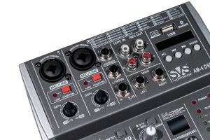 SVS Audiotechnik mixers AM-4 DSP Аналоговый микшерный пульт, 4-канала в Пласте